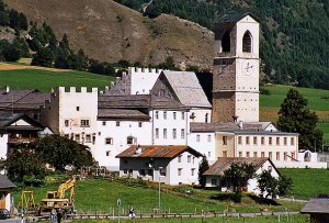 Saint John Monastery in Mustair, Switzerland